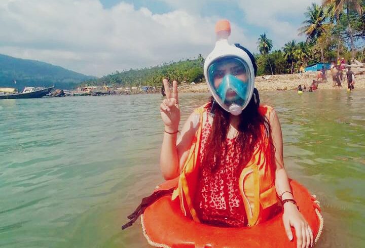 snorkeling at andaman