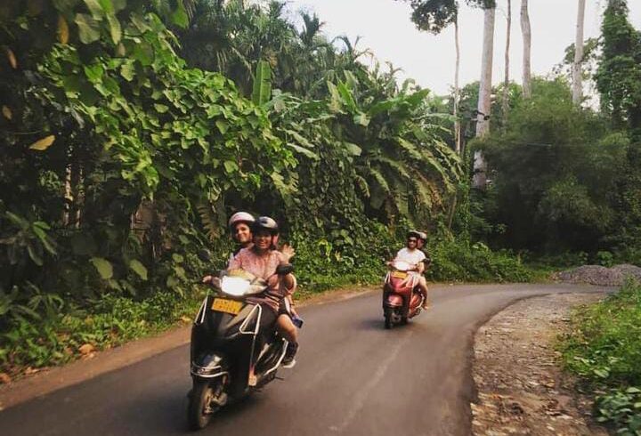 scooter ride at havelock